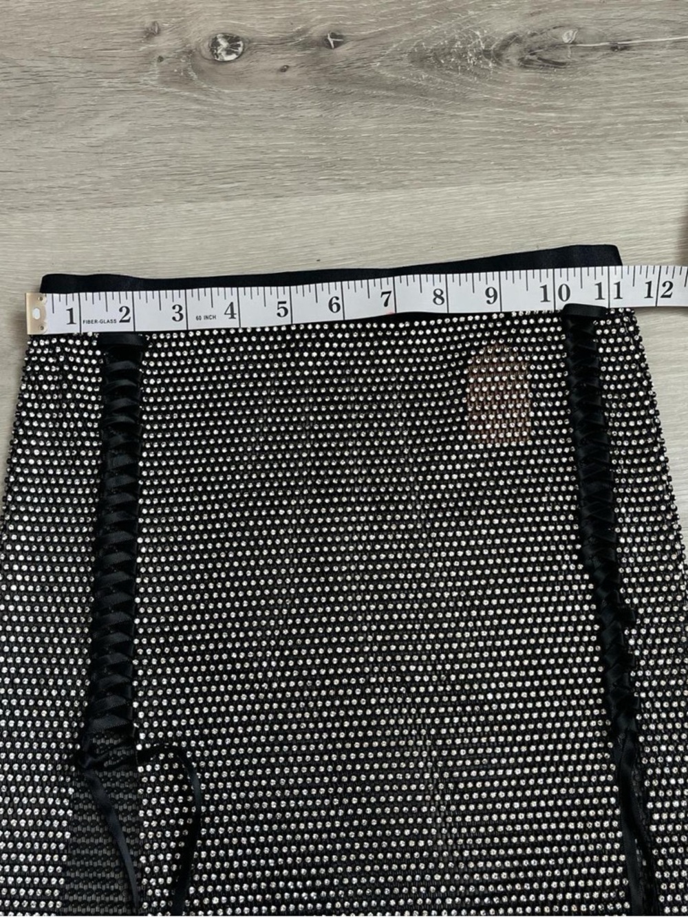 Mesh Rhinestone Mini Skirt ✨🖤 - Picture 7 of 8
